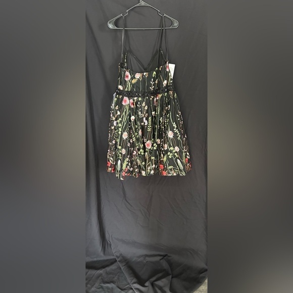 Mac Duggal 12345 NWT Embroidered Fit & Flare Cocktail Dress - Picture 9 of 11